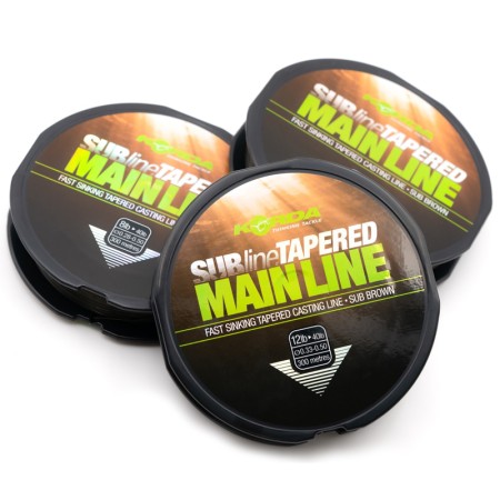 Korda - Subline Tapered Mainline Brown 300m