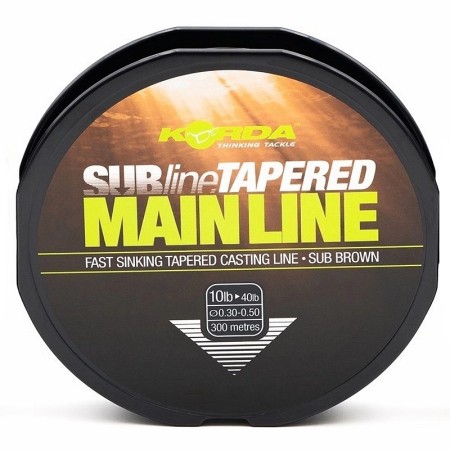 Korda - Subline Tapered Mainline Brown 300m