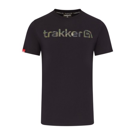 TRAKKER - CR Logo T-Shirt Black Camo