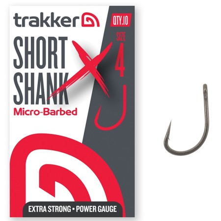 TRAKKER - Short Shank XS Hooks