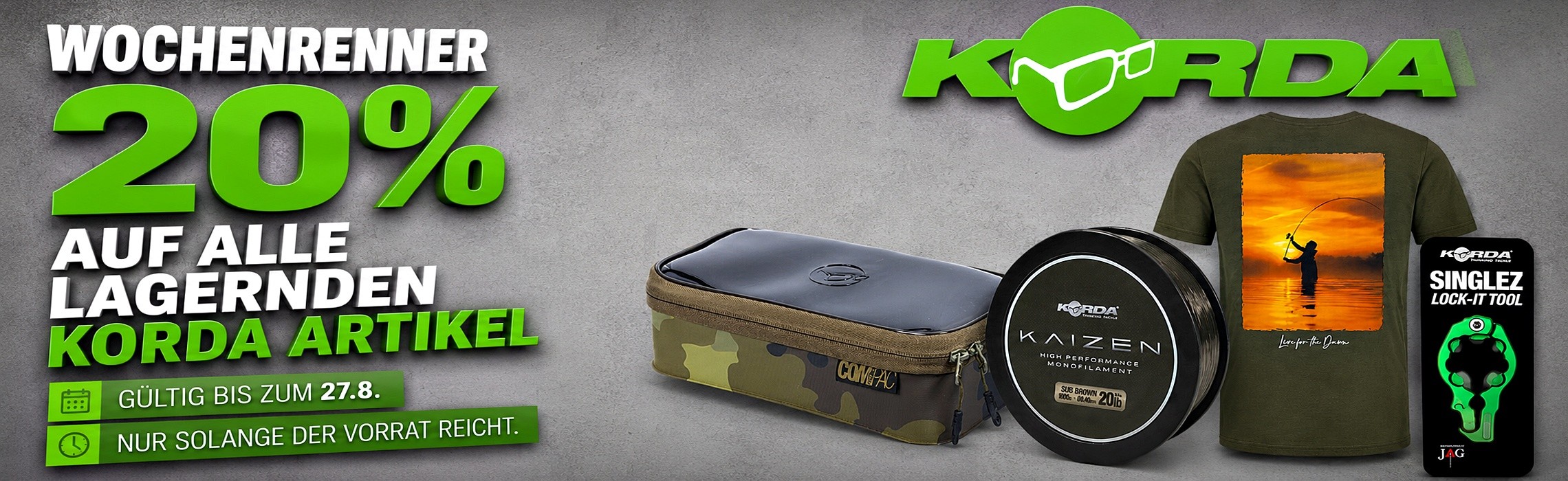 WR Korda 20%